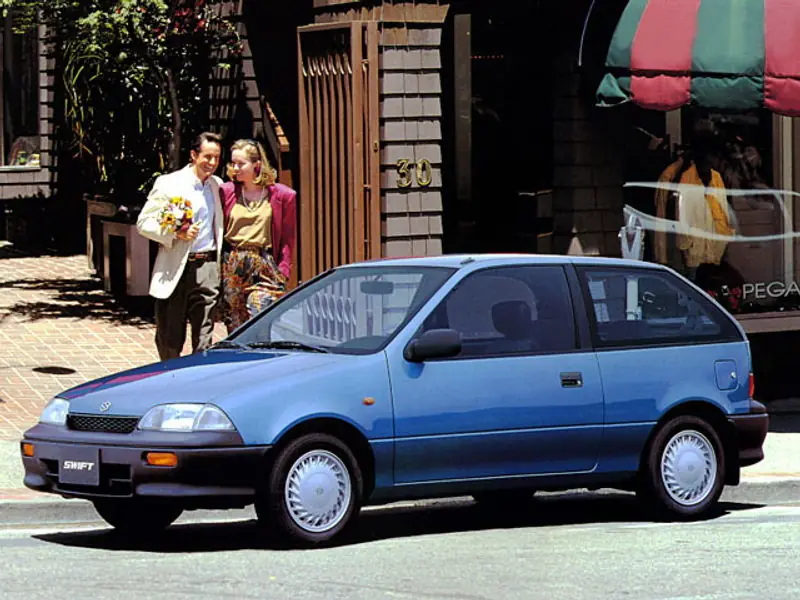 Suzuki Swift (EA) 2 поколение, хэтчбек 3 дв. (01.1989 - 02.1995)